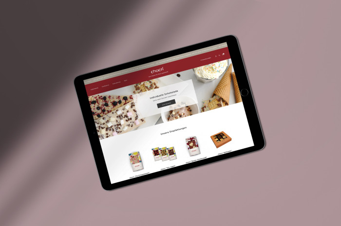 chocri Responsive Webdesign Onlineshop