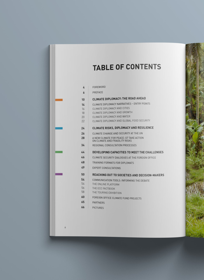 Climate Diplomacy Editorialdesign Print