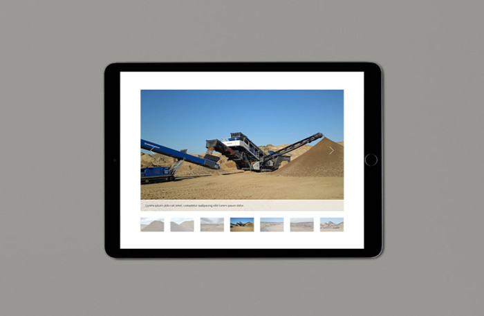 Kieswerk Malchow Webdesign Responsive